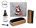 Vinyl Buddy - Premium 5 Piece Record Cleaner Kit Includes: Velvet Brush - Microfiber Brush - Stylus Brush - LUX Cleaning Liquid & Storage Pouch - Rejuvenate and Revive Your Vinyl