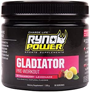 Ryno Power Gladiator Pre-Workout Non-GMO Powder