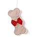 MWPlanet LLC Holiday Deal Dog Christmas Stocking Bone RED