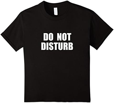 Kids Do Not Disturb T-Shirt - Airplane Airport Train Subway Shirt 10 Black