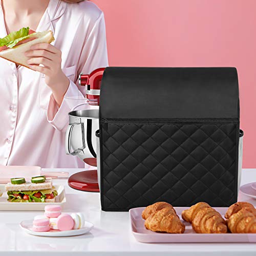 image for Luxja Dust Cover Compatible with 6-8 Quart KitchenAid Mixers, Dust Cov