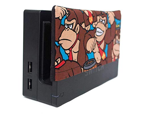 Dock Sock Sleeve Cover with Microfiber Backing for Nintendo Switch