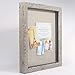 Lawrence Frames 11x14 Weathered Birch Linen Display Area Shadow Box, Brown
