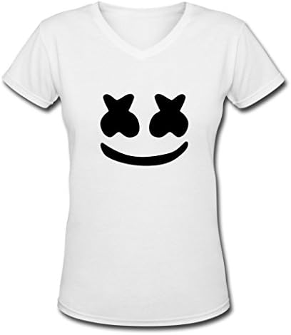 MARSHMELLO FACE Freedom Rachellnla White T-Shirt For Women Small