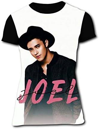Women's T Shirt Jo_el CN_CO Short Sleeve Tops O-Neck Casual Girls Tee Shirt Black