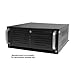 StarTech.com 4U Vertical Wall-Mount Server Rack Enclosure - 18.9in deep - 2 Post - 61lb - 19in Low Profile Steel Network Equipment Cabinet (RK419WALVO)