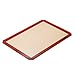 Siasky Silicone Non Stick Baking Mats, 16” X 12”, Orange Red