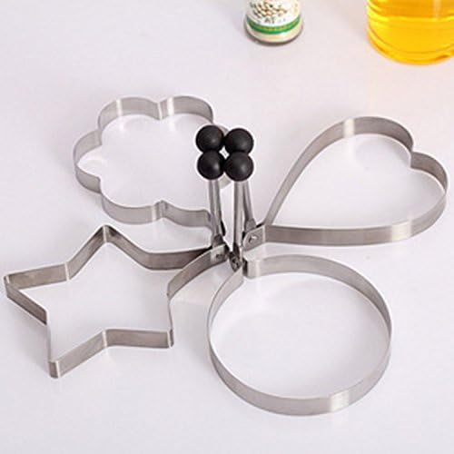Moonnot 4PCS Mold Ring Cooking Fried Egg Shaper