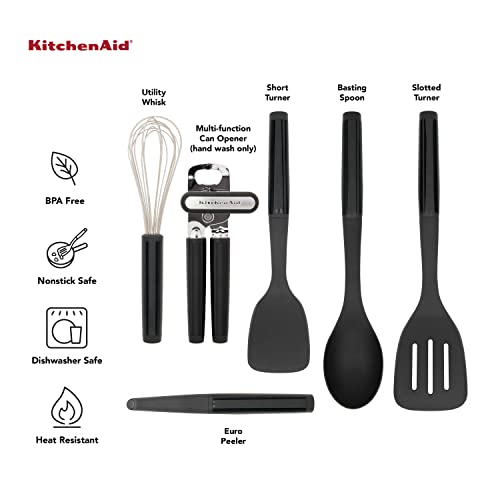 KitchenAid Universal Tool and Gadget Set, 6 Piece, Black Pricepulse