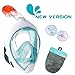 ME MARTIAN ELITE Tribord/Subea Easybreath (New Version) Full Face Snorkel Mask with Waterproof earplug, Enhanced Anti-Fog and Anti-Leak