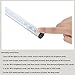 EAAGD Touch LED Light, Dimmable 15 LED USB Charge Light Bar,( 2rd Generation, with 600mah Battery ), Outdoor Camping SOS Emergency Light Stick, Multi-functional Rechargeable Lamp