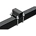 Quick Products QPERBAB Economy RV Bumper Receiver Adapter for Bike Rack, Cargo Carrier, etc. - Fits 4" Square Bumpers primary