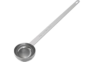LEIFENY 1PCS 2 Tablespoon Coffee Scoop, 9.5" Long Handle Measuring Spoon, Two tbsp (30 ml) Stainless Steel Scooper