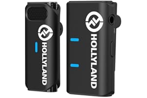 Hollyland Lark M1 1-Person Wireless Microphone System, Black