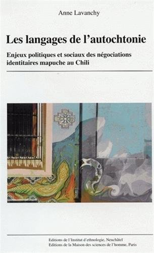 Les  langages de l'autochtonie