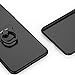 iPhone 7 Plus case,Niubity Bear Ring Series PC bumper case 360 Degree Rotation bracket for Apple iPhone 7 Plus 2016 (Black)