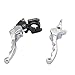 JINGKE 7/8″ Pit Dirt Bike Chrome Folding Clutch & Brake Levers Set 200cc 140cc 125cc 110ccthumb 2