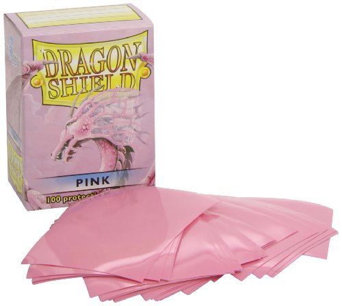 Dragon Shield Protective Card Sleeves (100 Count), Pink