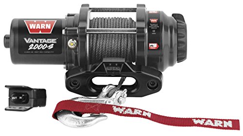 New Warn Vantage 2000 lb Winch With Synthetic Rope & Model Specific