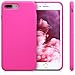 kwmobile Case Compatible with Apple iPhone 7 Plus/iPhone 8 Plus Case - TPU Silicone Phone Cover with Soft Finish - Magenta