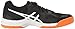 ASICS Men's Gel-Dedicate 5 Tennis Shoe, Black/White/Shocking Orange, 10 M US