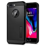 Spigen Tough Armor [2nd Generation] iPhone 8 Plus Case/iPhone 7 Plus Case with Kickstand Air Cushion Technology for Apple iPhone 8 Plus (2017) / iPhone 7 Plus (2016) - Black