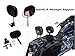 Adjustable Driver Rider Backrest for Harley Electra Glides,Road Glides, Road Kings & Street Glides 1997-2020
