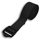 YogaAccessories 8' Cinch Buckle Cotton Yoga Strap