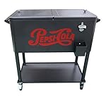 Permasteel PS-206-PEPSI Patio Cooler, 80-Quart