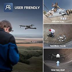 Holy Stone HS280 Foldable FPV Drone with Adjustable