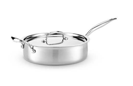 Hammer Stahl 4 Quart, Deep Saute Pan with Cover by Hammer Stahl: Amazon.es: Hogar