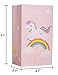 Geefuun 36Ct Unicorn Party Favor Treat Bags - Birthday Goodies Gift Favors Supplies Decorations for Kids