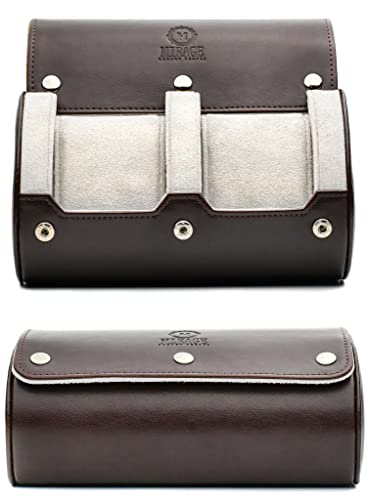 Watch Case for Men - Watch Roll Travel Case - Storage Organizer and Display - Mirage Watch Roll Case…