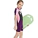 DIVE & SAIL Kids Wetsuit Shorty, 2.5mm Neoprene Thermal Swimsuit, Youth Boys and Girls Wet Suits for Snorkel Diving, Full Suit and Shorty Swimsuit