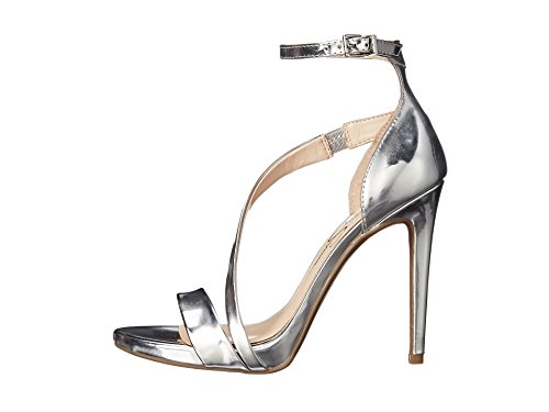 Jessica Simpson Women's Rayli Silver Liquid Metallic Sandal