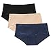Besserbay Women's Invisible Panties Super Soft Seamless Brief Underwear 3 Pack