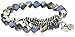 Alex and Ani Women's Seahorse Wrap Bracelet Navy/Silver One Size