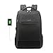 TIGERNU Slim Laptop Backpack Anti Theft Waterproof Mochila Rucksack with USB Charging Port Travel Business School Bag for Men Women Fit 14/15.6 Inch Computer (Black)
