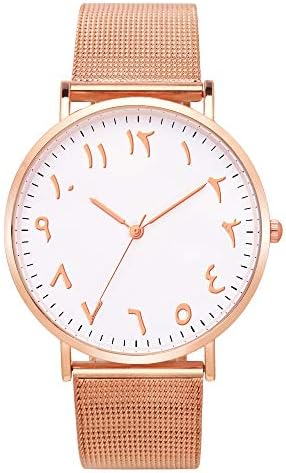Women Quartz Watch Arab Number Unique Analog Fashion Classic Clearance Geneva Stainless Steel Lady Student Watches Female Watches