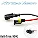 XtremeVision HID Xenon Replacement Bulbs - 9005 5000K - Bright White (1 Pair)