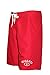 Mens Lifeguard Swimwear Boardshort (MG008) - Red - 32