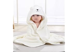Hooded Baby Towels, Premium Soft Bath Towel for Babies, Newborn, Infant and Toddler, Ultra Absorbent, Natural Baby Stuff Towe