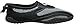 Men's Water Shoes Aqua Slippers Yoga Exercise Socks With Drawstring Closure (11, Black / Gray)