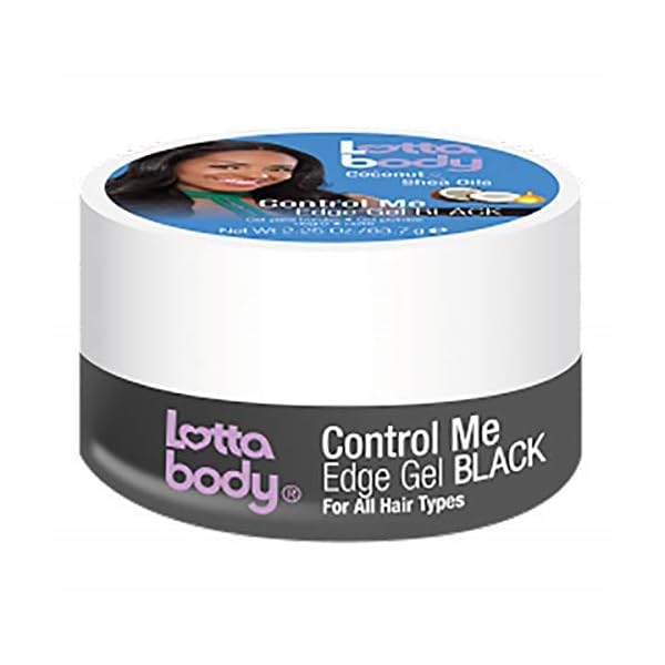 Lottabody Control Me Edge Gel with Coconut & Shea Oils For All Hair