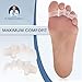 Dr. Frederick's Original Gel Toe Spreaders - 2 ct - Soft Toe Spacers for Bunions & Overlapping Toes - Pain Relief Orthotic for Men & Women - One Size