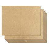 100 Sheets Kraft Greeting Card Stock - Half Fold Greeting Cards for Inkjet and Laser Printers, Printable Blank Note Cards, 8.5 x 5.5 Inches Folded