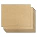 100 Sheets Kraft Greeting Card Stock - Half Fold Greeting Cards Inkjet Laser Printers, Printable Blank Note Cards, 8.5 x 5.5 inches Folded