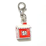 Jewelry Monster Clip-on "Pink and White
