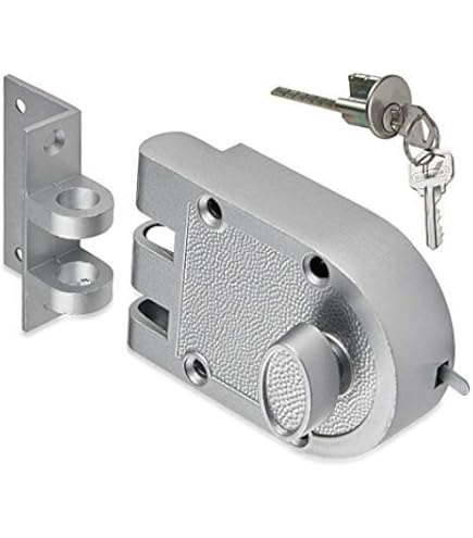 Prime-Line U 9972 Jimmy-Resistant Deadlock, Diecast, Brass