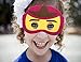 12PCS Ninja Ninjago Felt Masks for Kids Super hero Birthday Party Supplies